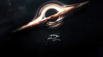 Astronaut Black Hole Space Wallpaper 4K 8K HD PC