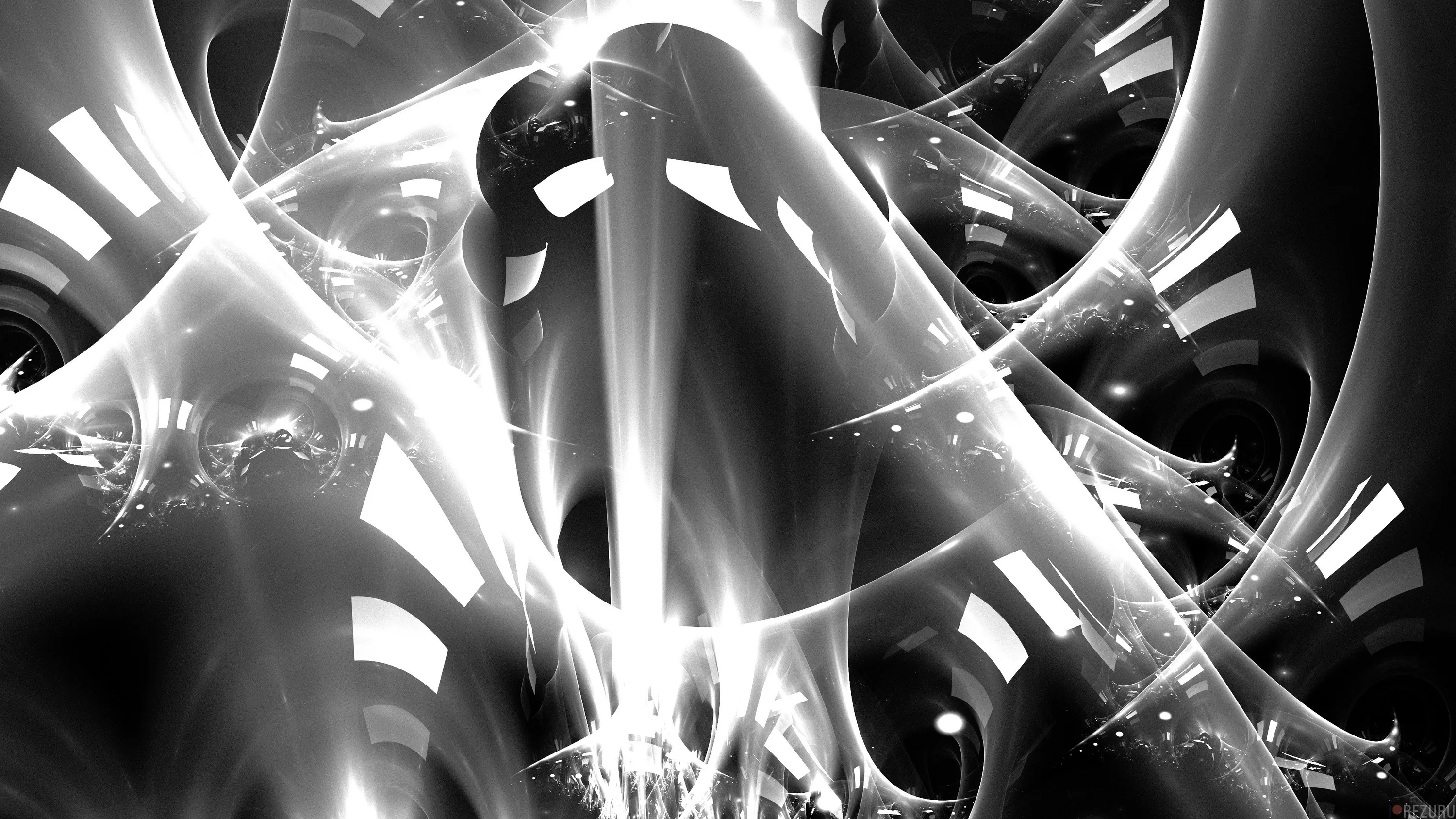 Black And White Abstract 4k Wallpapers