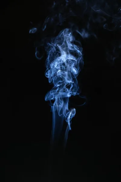 Black Wavy Smoke Wallpaper