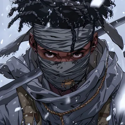 Black anime characters ideas