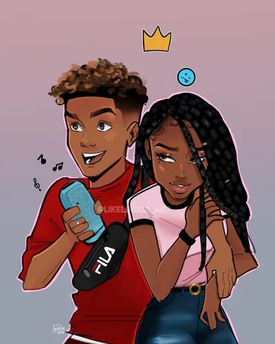 Cute Anime Black Girls Wallpapers