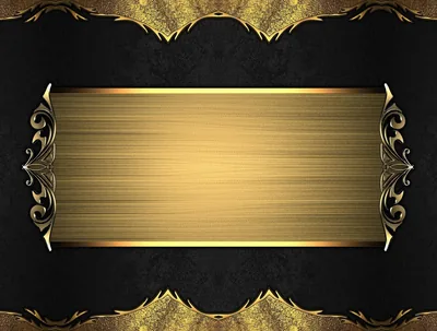 Black And Gold Wallpaper 4K
