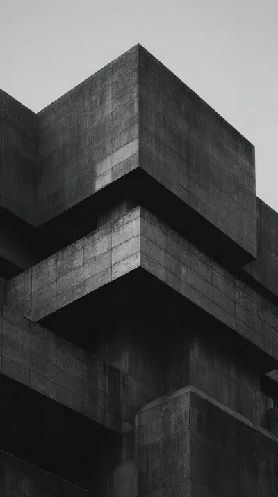 Brutalist Architecture Black Images
