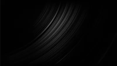 Curved Brush Streaks on Black HD Wallpaper