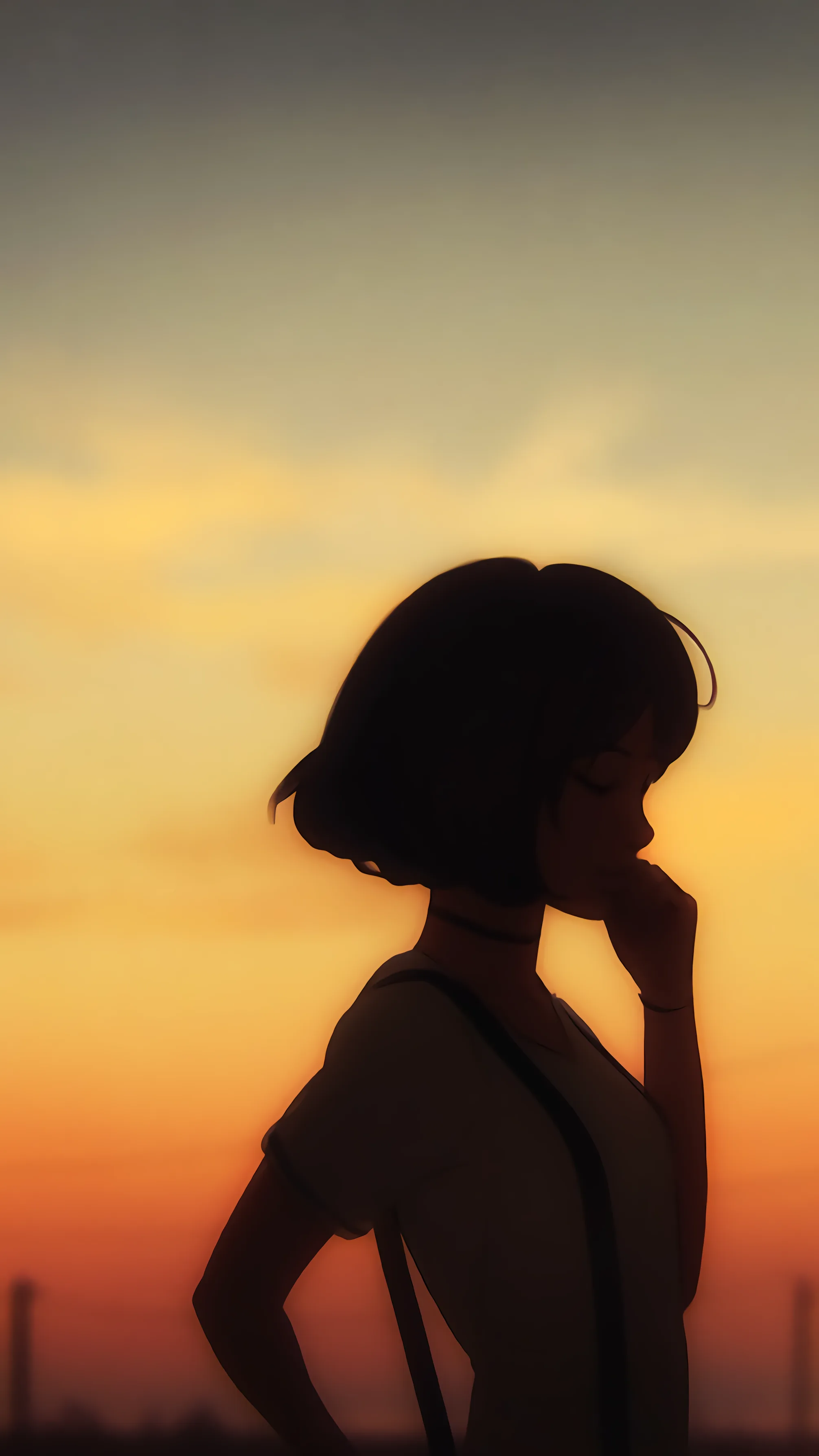 Anime Shadow Girl Wallpapers