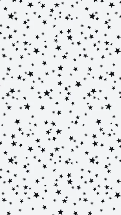 Small Black Stars on a Light Grey Field HD Phone Wallpaper