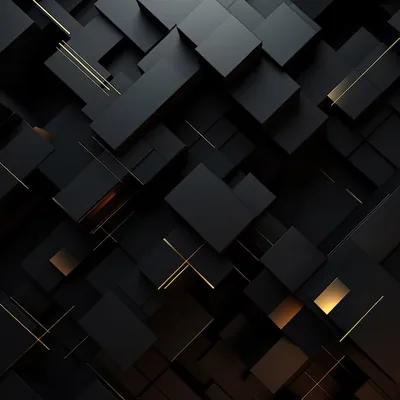 Dark Geometric Wallpaper Black Wallpaper for iPhone