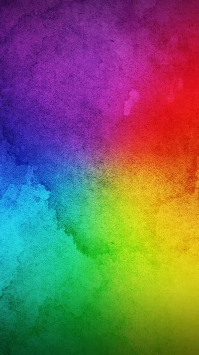IPhone Black Rainbow Wallpaper