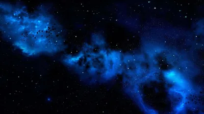 Dark Black Galaxy Wallpaper