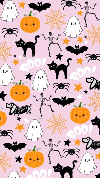 Cute Halloween Background