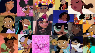 Black Girl Cartoon Aesthetic Wallpapers