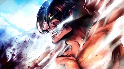Titan Roaring with an Exposed Jaw HD Wallpaper