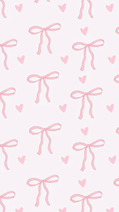 Cute bow wallpaper ideas