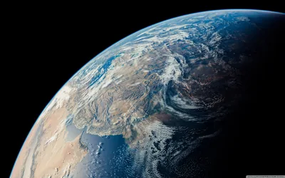 Continental Close-Up from Orbit HD Wallpaper