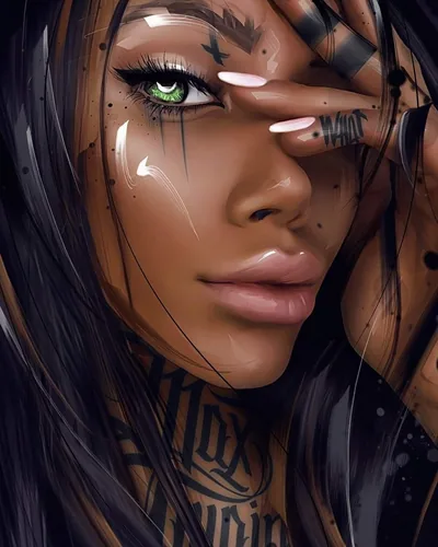 Art Black Women Wallpapers