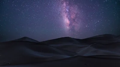 Starry Purple Night Sky Wallpaper, HD Nature 4K Wallpapers, Images and Background Wal