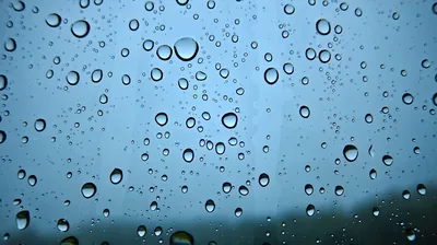 wallpaper glass, drops, water, blue, dark 4k uhd