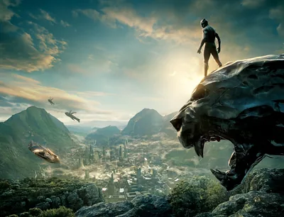Black Panther 8K Ultra HD Wallpaper