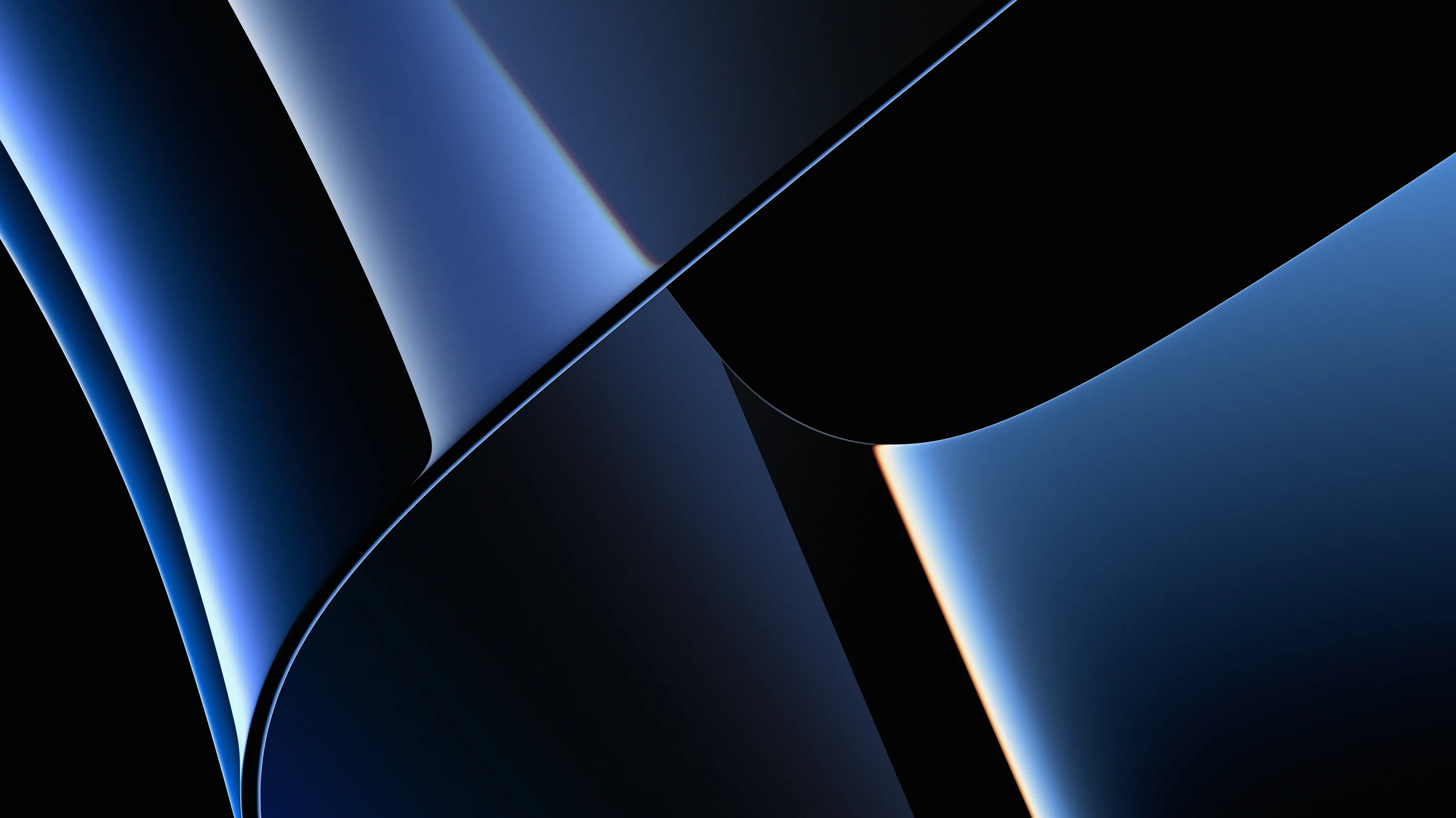 Blue Black Apple Inc Abstraction 4K 5K HD Abstract Wallpapers