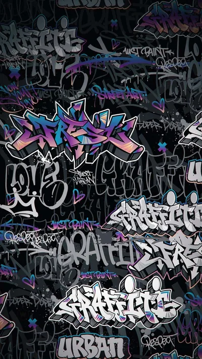 Best Graffiti iPhone HD Wallpaper