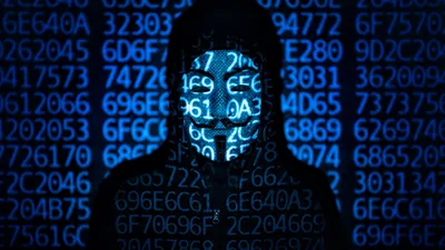 Hacker Wallpaper 4K, Guy Fawkes mask, Code
