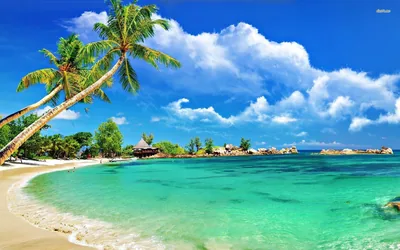 Tropical Beach Desktop Wallpapers