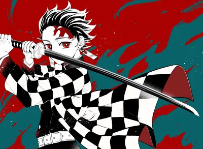 Wallpaper sword, guy, Demon Slayer Kimetsu no Yaiba for mobile and desktop