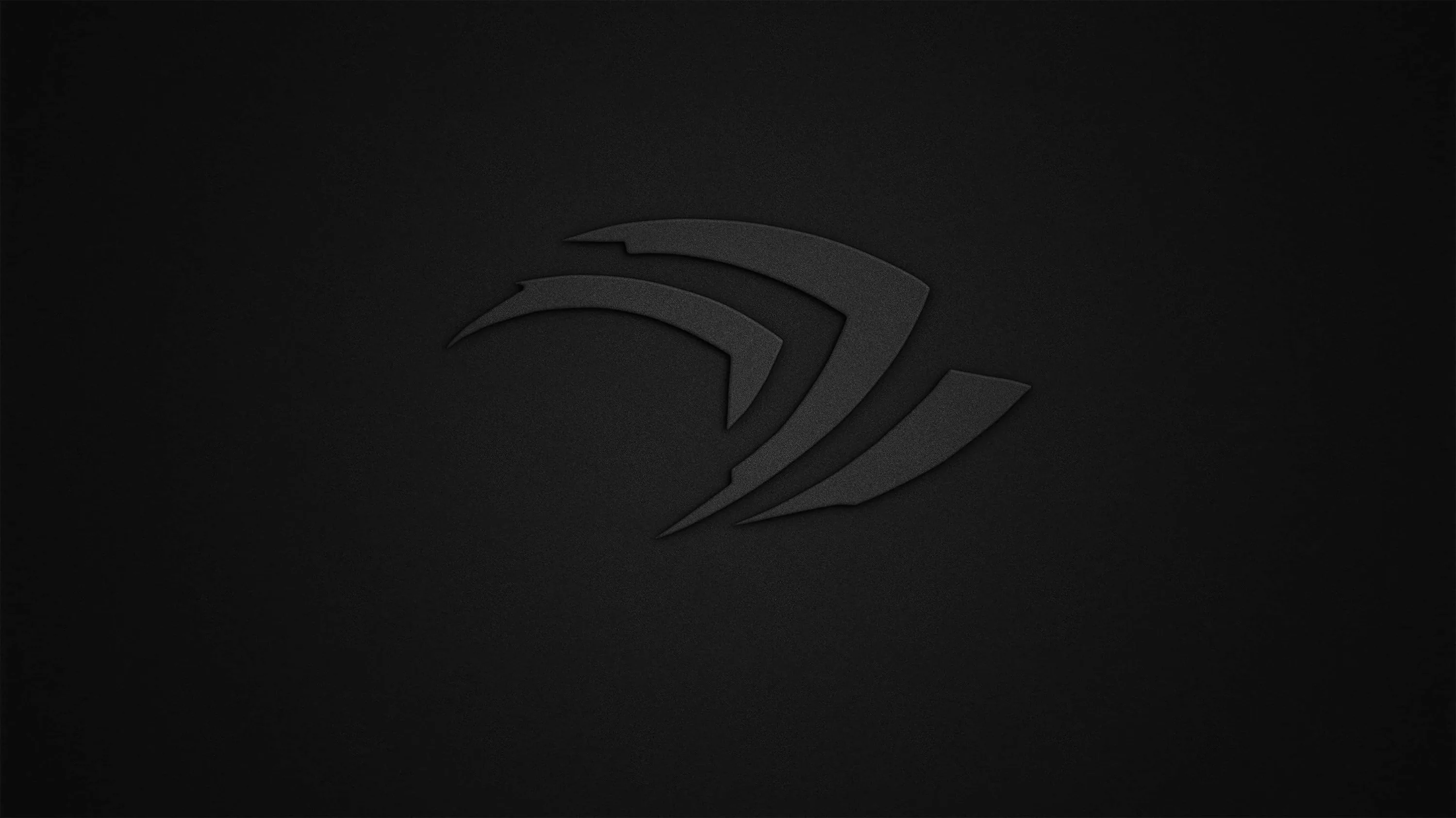 A Black Background With A Black Logo Wallpaper