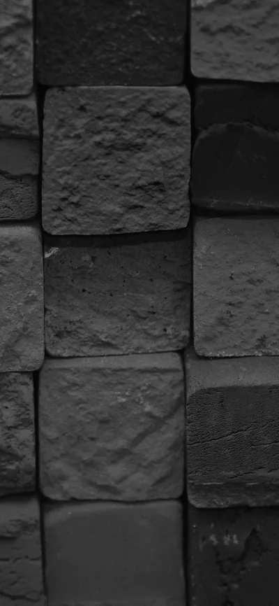 Color block art black pattern iPhone X Wallpapers