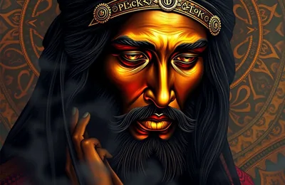 Black Jesus Desktop Wallpaper