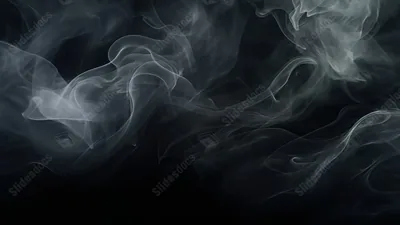 Captivating Smoke Texture Wallpaper On A Dark Powerpoint Background
