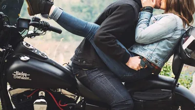 Motorcycle Love Wallpaper