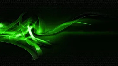 Abstract Art Black Green Wallpaper Quality