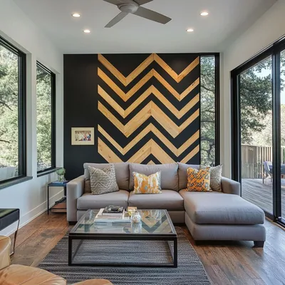 Living Room Wallpaper Black Wallpapers