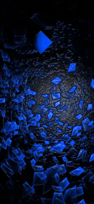 Android Blue Black Backgrounds