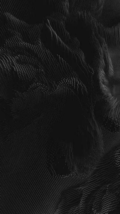 Rippled Black Dunes in Fine Mesh HD Phone Wallpaper