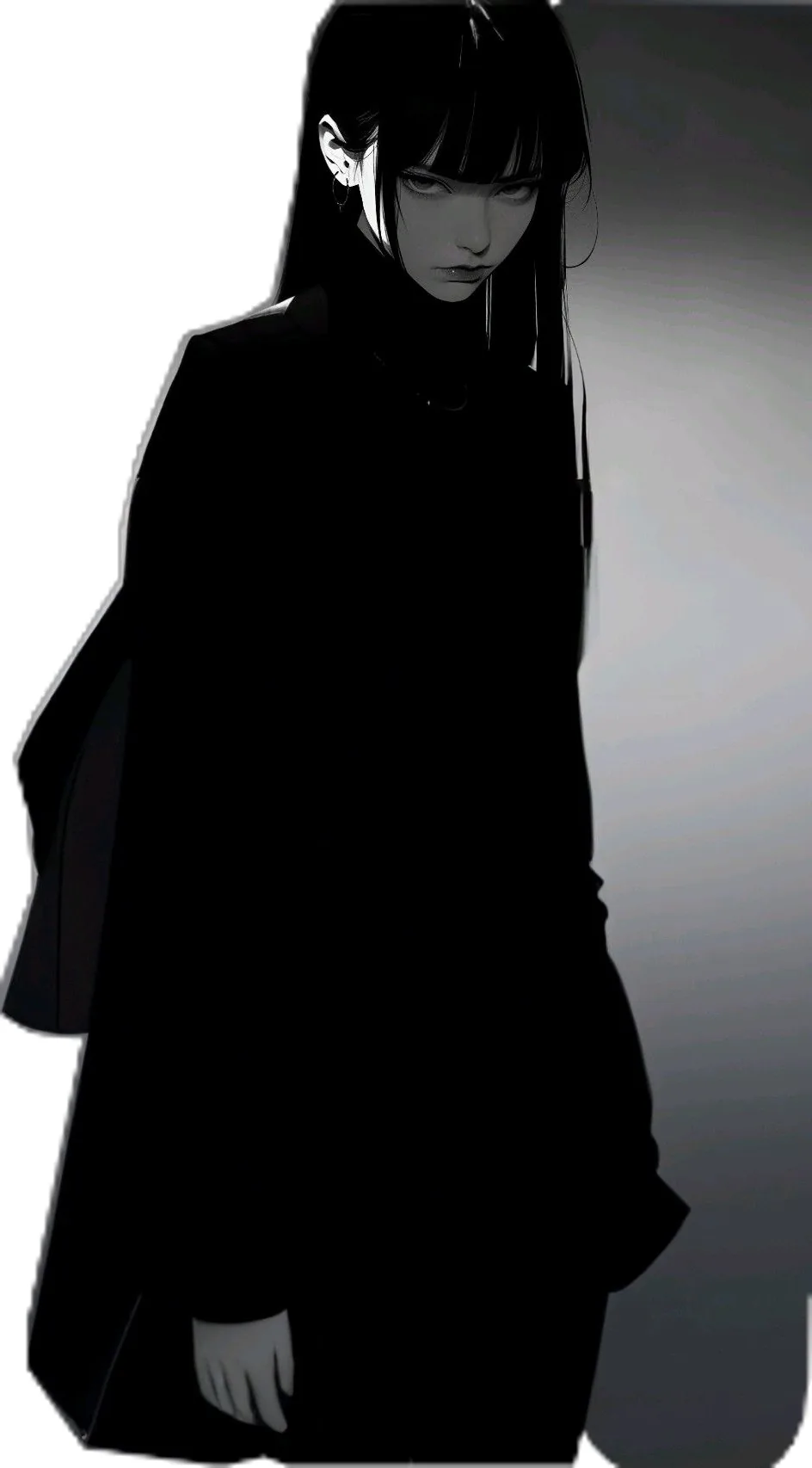 Wallpaper Smartphone Dark Anime