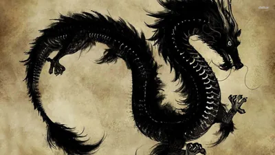 Black Oriental Wallpaper and Background