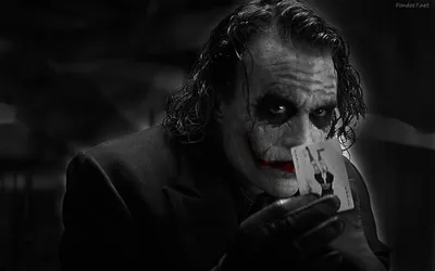 The Dark Knight HD Wallpaper Iconic Joker Moment in Focus