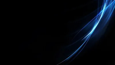 Blue Light Streaks Sweeping Upward HD Wallpaper