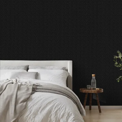 UMIGGEE Black Wallpaper Peel and Stick Wallpaper Leather Contact Paper