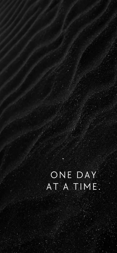 Simple Black Motivational Wallpapers to Stay Calm and Centered Daily