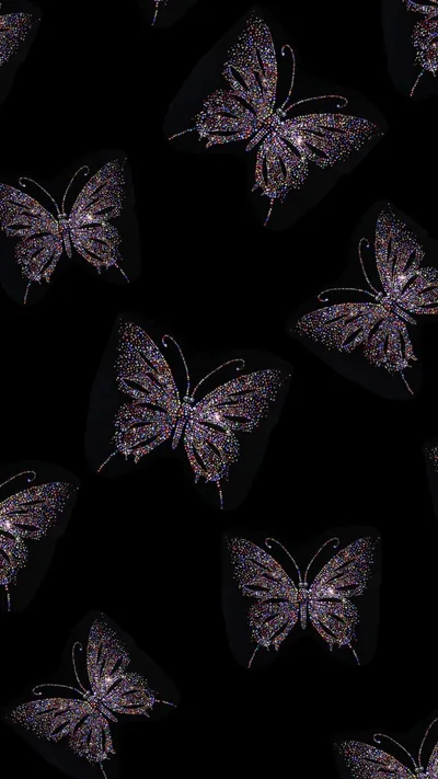Enchanting Dark Butterfly Wallpaper for Unique Spaces