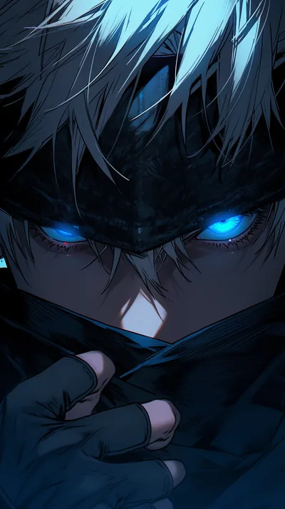 HD Black Anime Background
