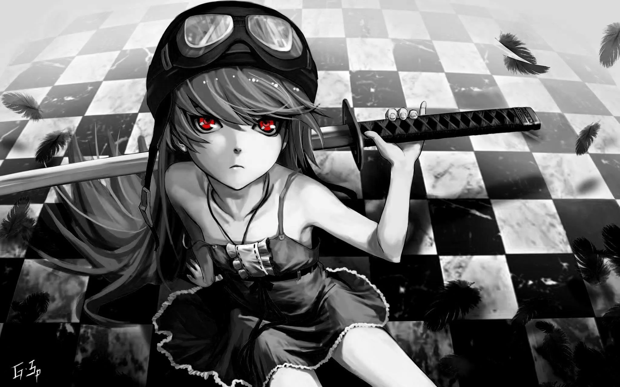 Black Anime Girl Wallpapers Black Anime Girl Backgrounds