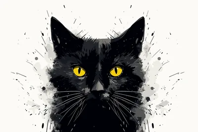Free Black Drawings Vector Art Black