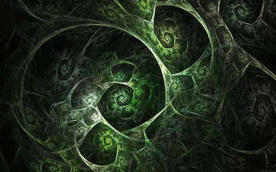 Black Green Wallpaper and Background