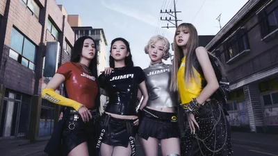 Blackpink Jump Wallpaper 4K, 8K, Jennie, Rose Blackpink