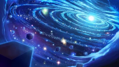 Blue Black Galaxy Wallpapers