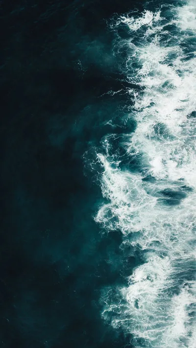 Dark Blue Ocean Water